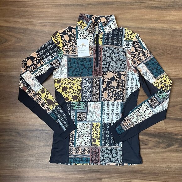 Kastel Denmark Women's Longsleeve Sun Shirt - Patchwork - XS - Picture 1 of 5